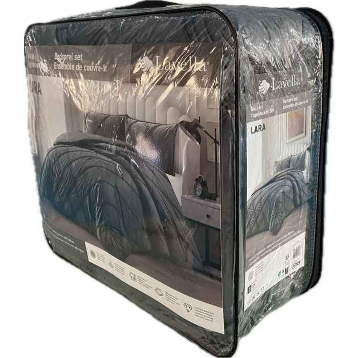 Lavella Lara Bedsprei Set 3-delig - Grijs - 250x240cm