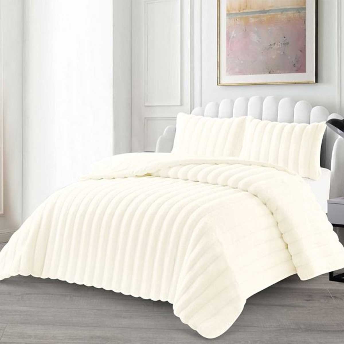 Lavella Peri Bedsprei Set 3-delig - Crème - 250x235cm