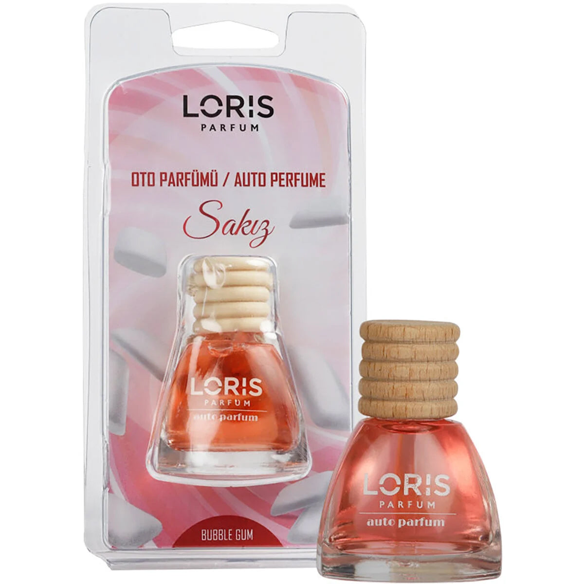 Loris Perfume – Autoparfüm – Kaugummi – 10 ml – Autoduft – Autolufterfrischer