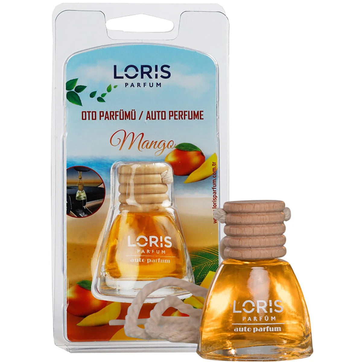 Loris Perfume - Autoparfüm - Mango - 10 ml - Autoduft - Autolufterfrischer