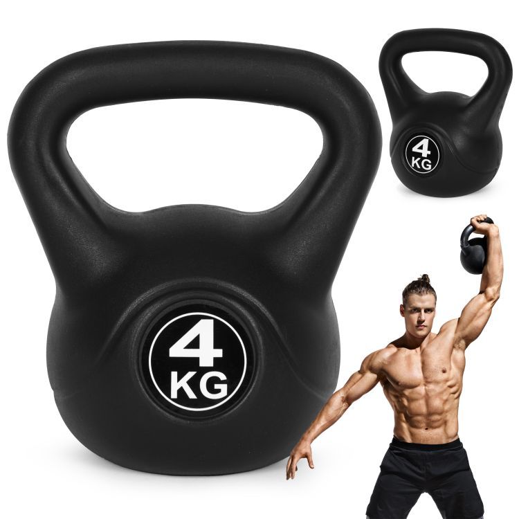 MovePro Kettlebell - 4 kg - Fitness Gewicht - Krachttraining - Trainingsgewicht