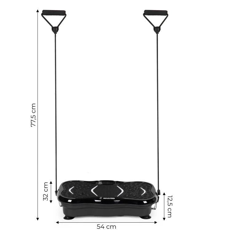 MovePro Trilplatform - Met Weerstandsbanden & Afstandsbediening - Vibration Plate