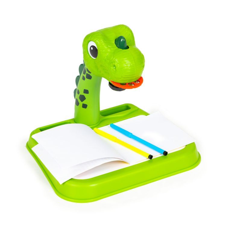 Multistore Tekenprojector Dinosaurus - 24 Patronen - 12 Stiften - Vanaf 3 Jaar