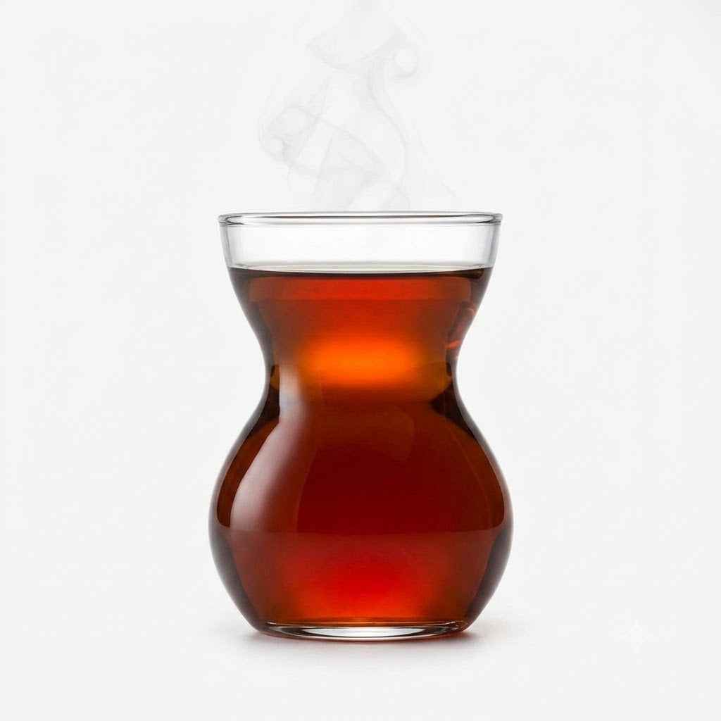 Pasabahce Dantel - Turkse Theeglazen - Set van 6 - 145 ml
