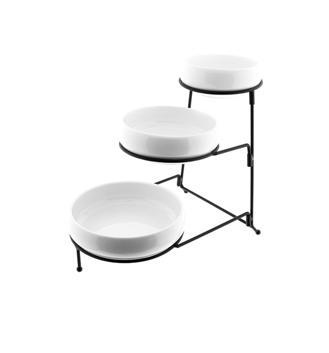 Almina Belicia - Etagère - Serveerschaal - 4 delig - Porselein - TEKZEN