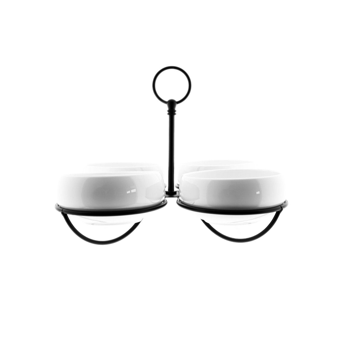 Almina Belicia - Snackschalen Set - Serveerschaal - 5 - delig - Porselein - TEKZEN