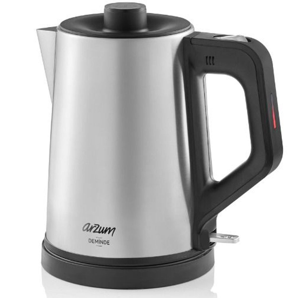Arzum Deminde AR3129 - Elektrische Theepot - Inox - 1.8L + 1.0L - Led - indicator - 360° Basis - 1800W - TEKZEN