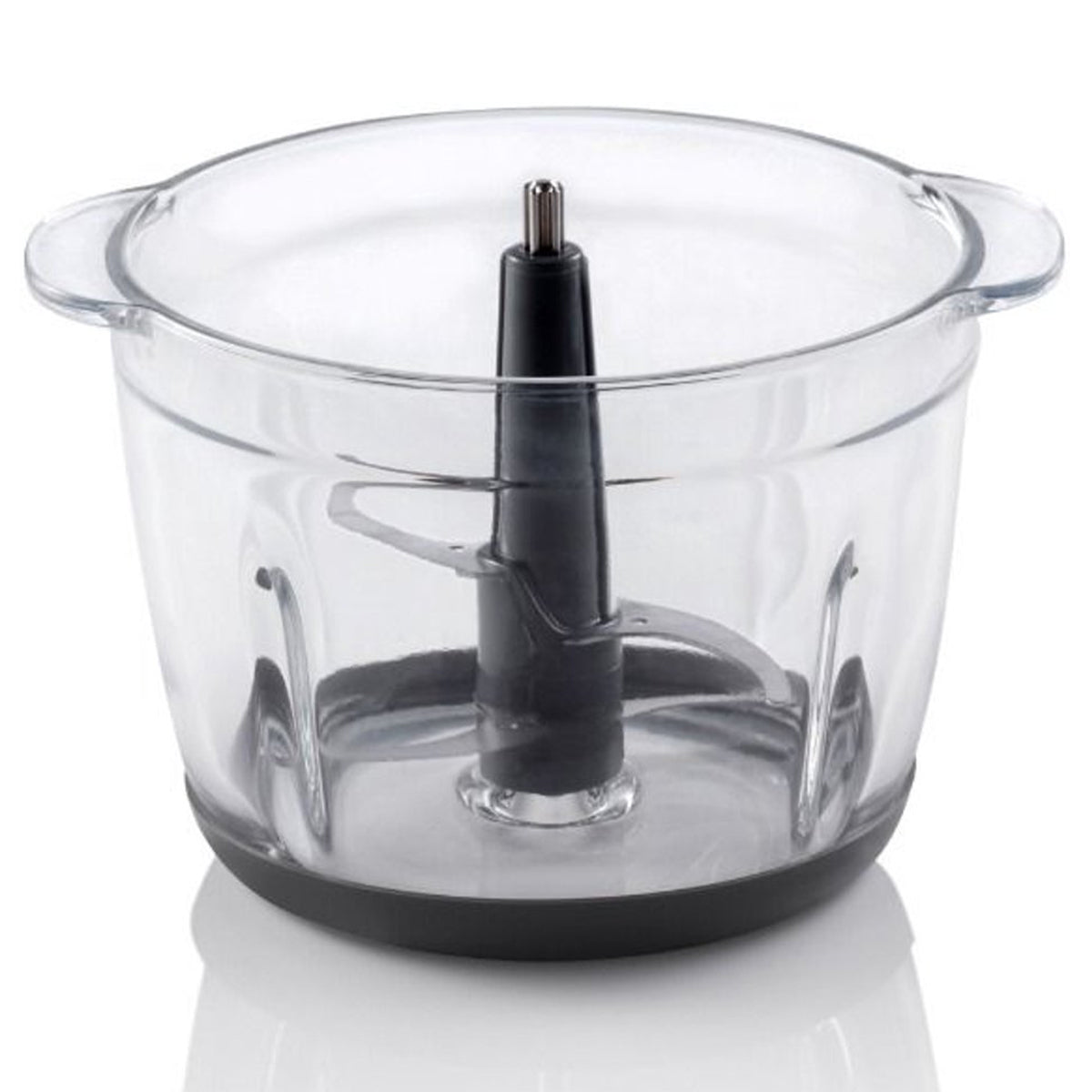 Arzum Glasschopp Hakmolen AR1164 - Wit - Glazen Mengkom - 2 Liter - 300W - TEKZEN