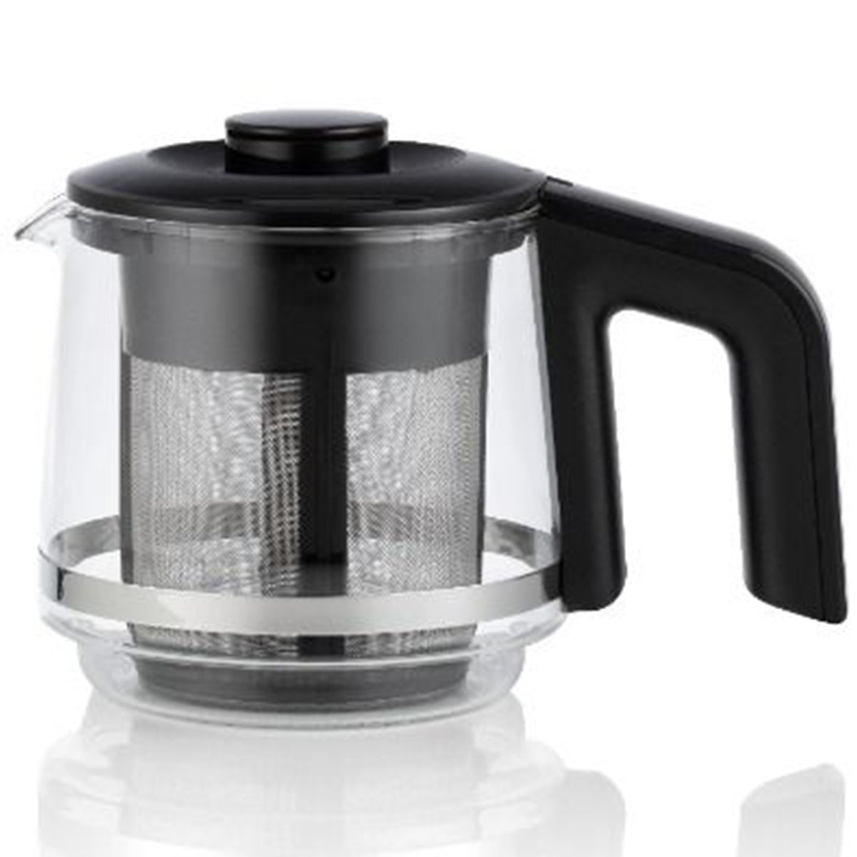 Arzum Jollietea AR3062 - Elektrische Theepot - Zwart - 2L + 1L - Led - indicator - 360° Basis - 1800W - TEKZEN