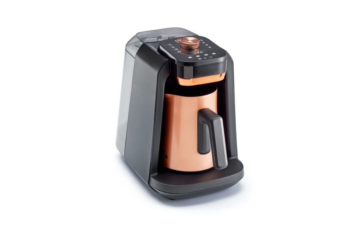 Arzum OKKA Rich Spin Pro Plus OK0038 - Turks Koffiezetapparaat - Koper - 700 Watt - 8 Standen - Ingebouwde Watertank - TEKZEN