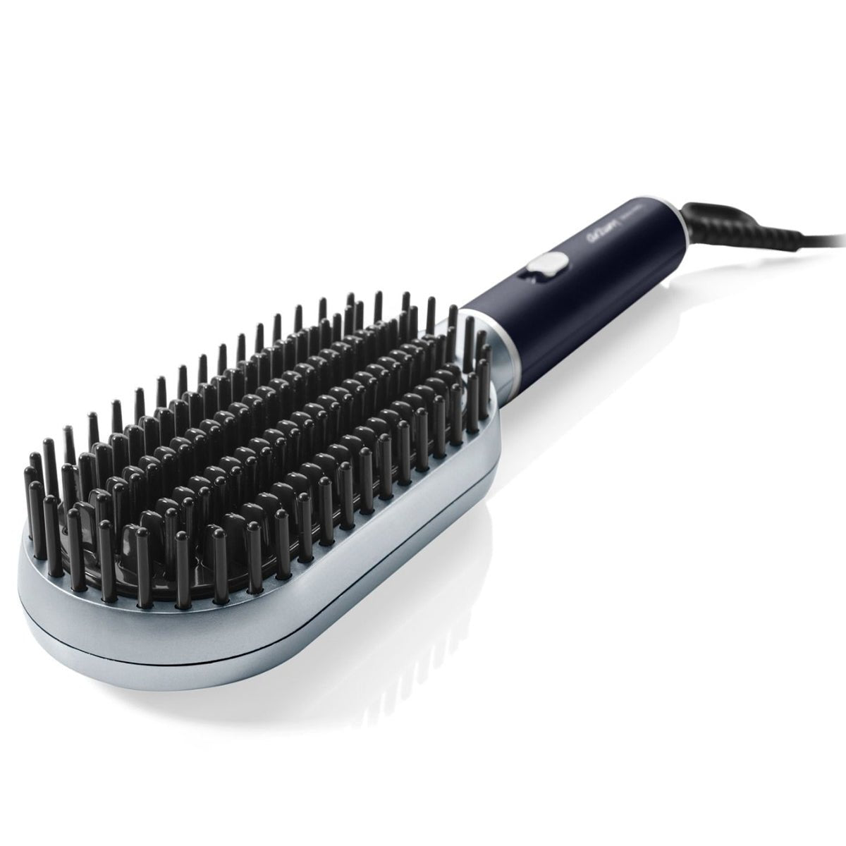 Arzum Revolution AR5158 - Stijlborstel - Zilver/Zwart - Keramische Borstel met Argan en Toermalijn Coating - 160 - 210°C - 50W - TEKZEN