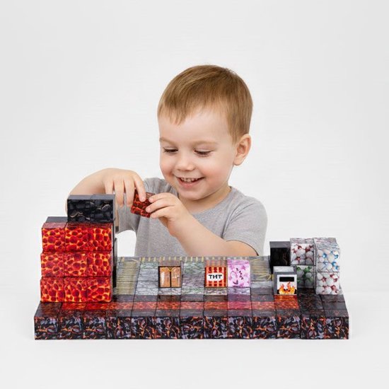 Magnetische Bouwblokken Set - 160 Delig - Magnetisch Constructiespeelgoed - Educatief Bouwspeelgoed voor Kinderen – foto 8