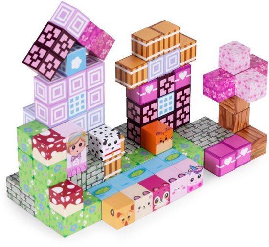 Magnetische Bouwblokken Set - 113 Delig - Magnetisch Constructiespeelgoed - Educatief Bouwspeelgoed voor Kinderen – foto 5