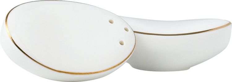 Bricard Rodez – Porseleinen Serviesset/Dinerset - 6-Persoons – 27-Delig – Wit/Goud