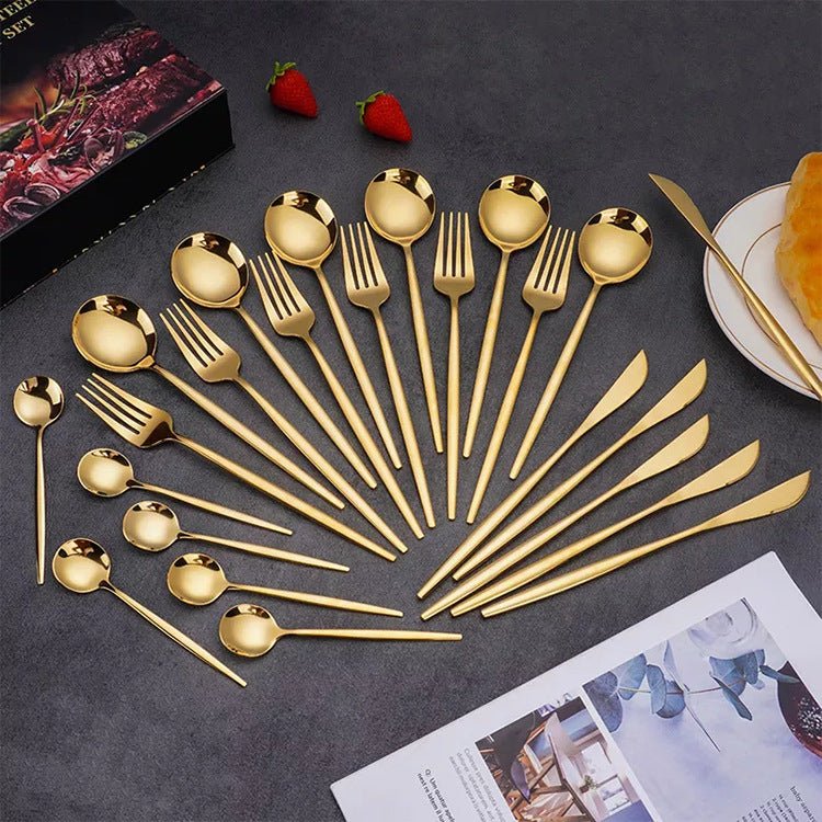 Cheffinger Bestekset - 24 - delig - Voor 6 Personen - TEKZEN