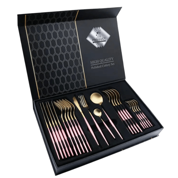 Cheffinger Bestekset - 24 - delig - Voor 6 Personen - TEKZEN