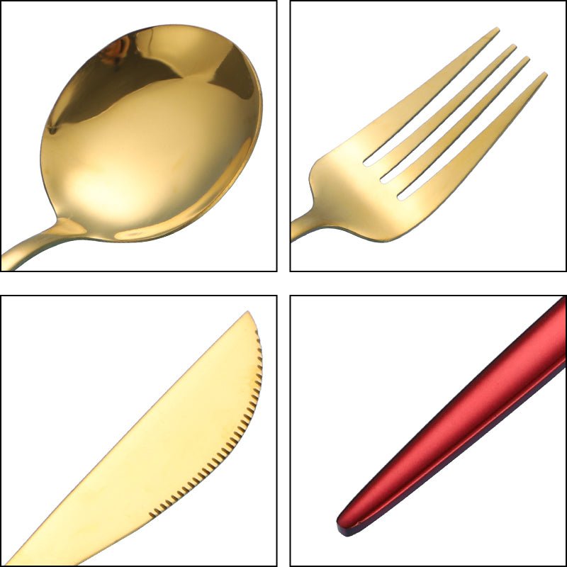 Cheffinger Bestekset - 24 - delig - Voor 6 Personen - TEKZEN