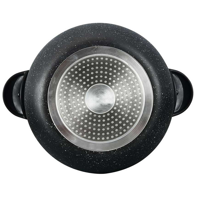 Cheffinger Couscouspan - Stoompan - Rijst en Groentestomer - Couscoussier - Met Glazen Deksel - Inductie - TEKZEN