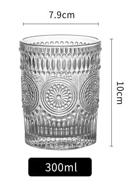 Cheffinger Drinkglazen - Set van 4 - Waterglazen - 400ml - Sapglazen - TEKZEN