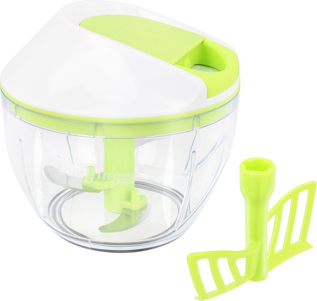 Cheffinger Groentesnijder met Trekkoord - Multifunctionele Snijder - TEKZEN