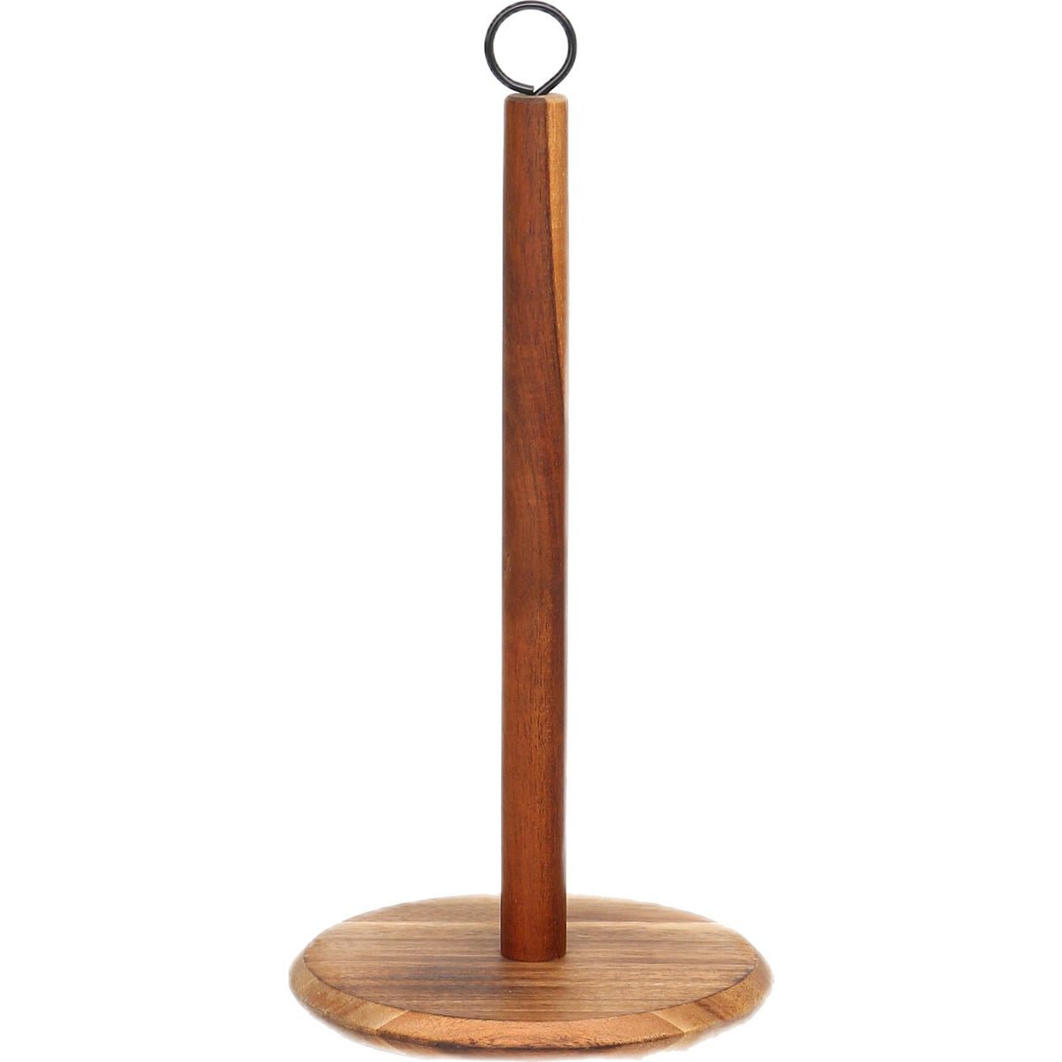 Cheffinger Keukenrolhouder - Bamboe - Houten Staande Rollenhouder - 31cm - TEKZEN