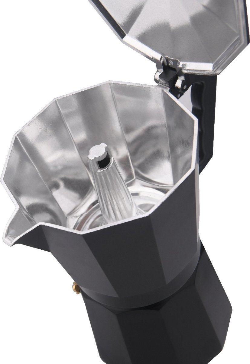 Cheffinger Koffie Percolator - Zwart - 9 Kopjes - Inductie - TEKZEN