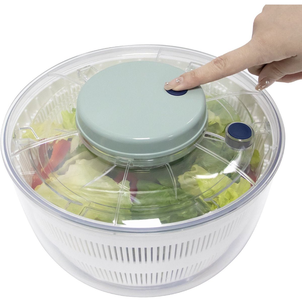 Cheffinger Oplaadbare Elektrische Slacentrifuge – USB, Krachtig & Gebruiksvriendelijk - TEKZEN