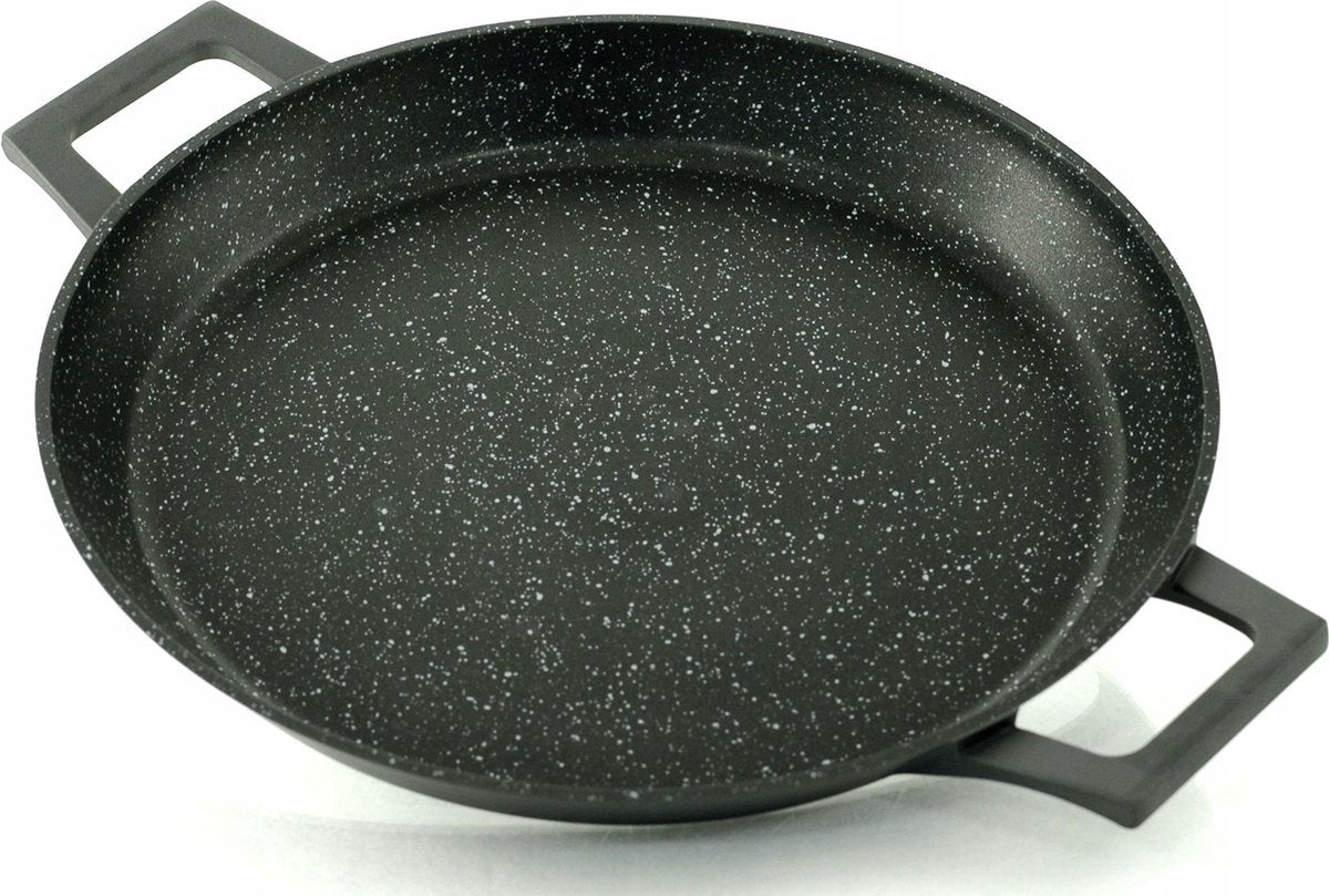 Cheffinger Paellapan - 32cm - Zwart - Inductie - TEKZEN