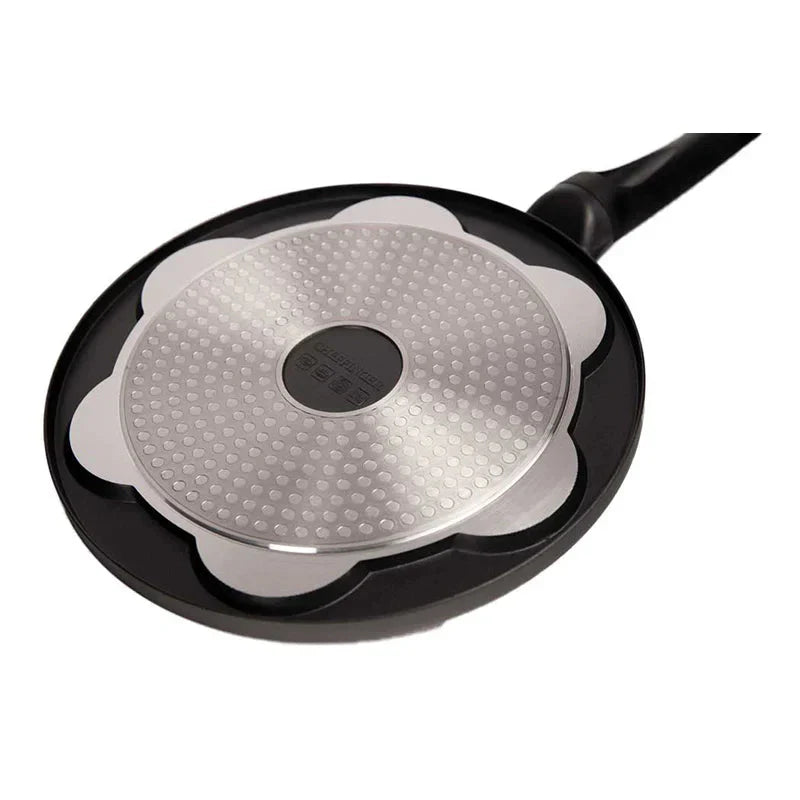 Cheffinger Pancake Pan - 7 Kop - 26cm - Pannenkoekenpan - Pancake Maker - Inductie - TEKZEN
