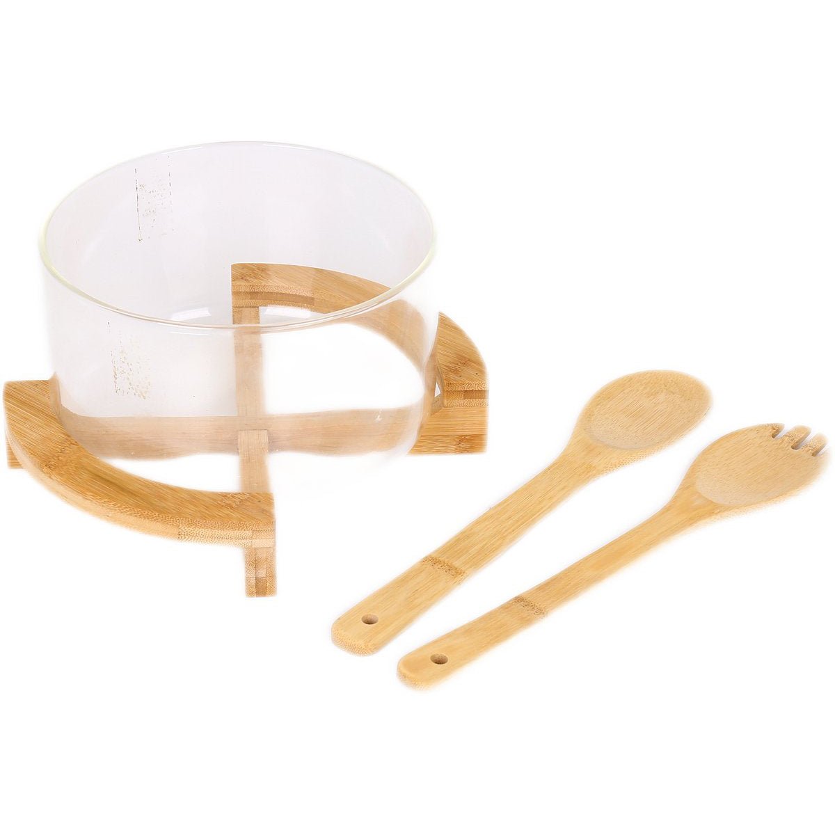 Cheffinger Saladeset - 4 - delig - Bamboe - TEKZEN