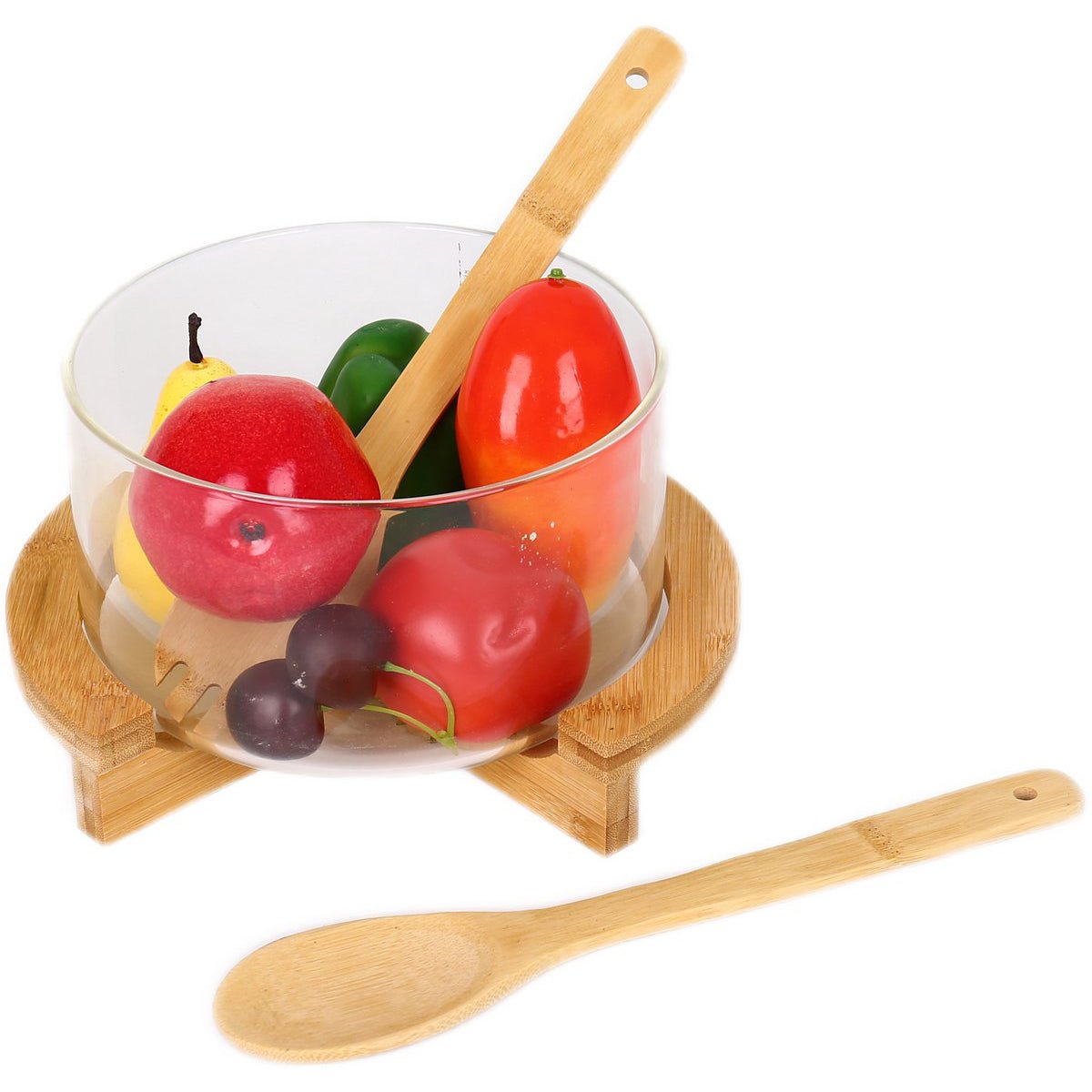 Cheffinger Saladeset - 4 - delig - Bamboe - TEKZEN