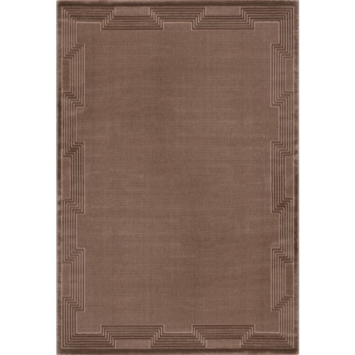 Cinar Carpets Elyse E967A - Vloerkleed Bruin - 10 mm