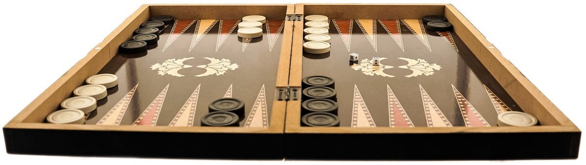 Eser Tavla - Backgammon - Turkse Tavla - Kunststof - TEKZEN