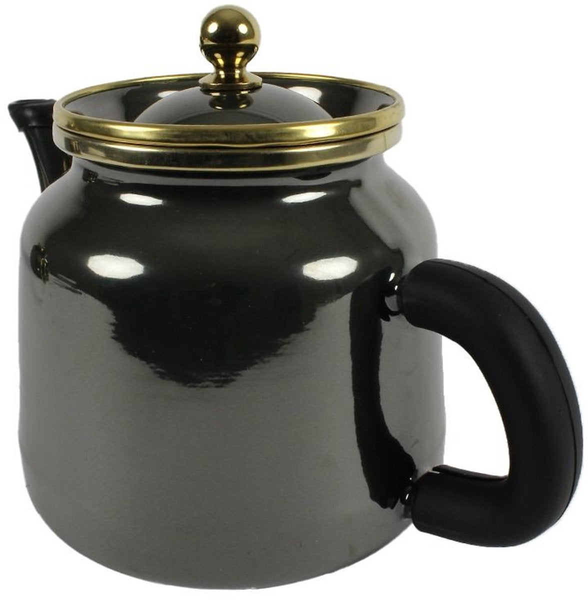 Ferveo Dawa Theepot Set - 1,0L / 2,5L - Zwart/Goud - TEKZEN