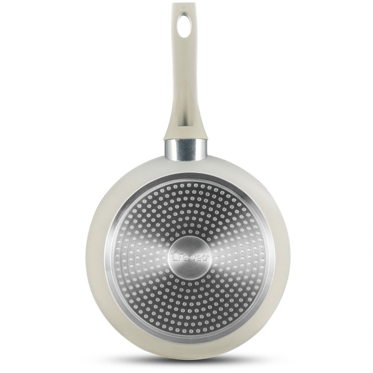 Ferveo Nova Koekenpanset - Inductie - Ø20, Ø24, Ø28 cm - Japandi Beige - TEKZEN