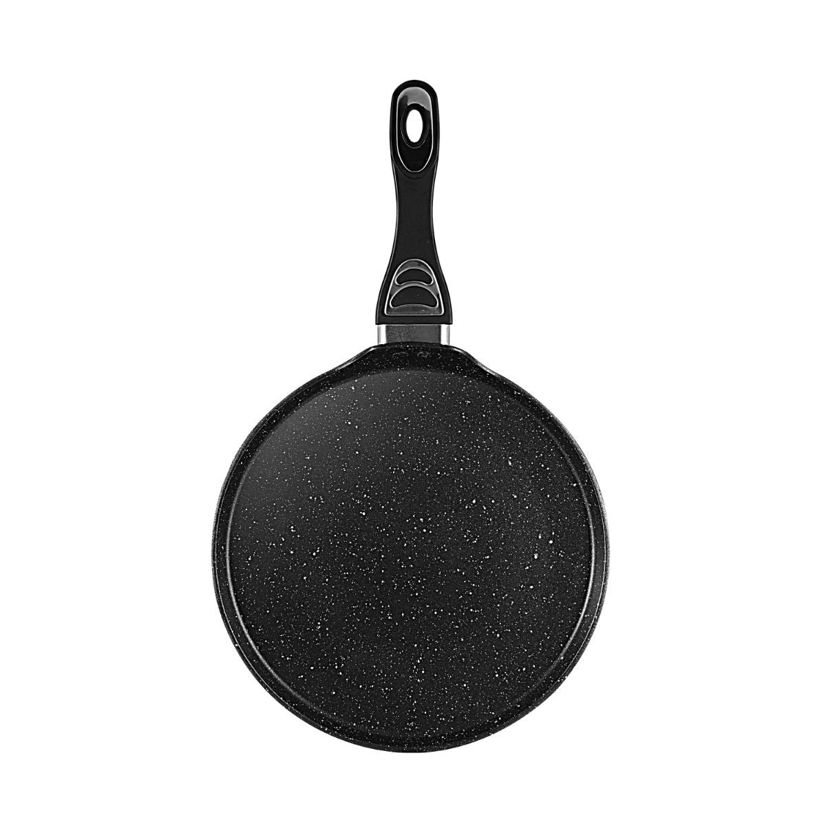 Ferveo Sienna Crêpe - en Pannenkoekenpan - 32cm - Zwart - Inductie - Pizza Pan - TEKZEN