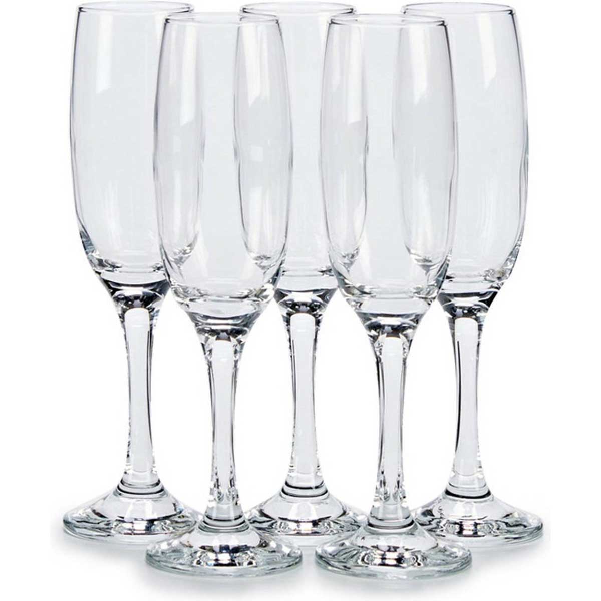 Glozini Champagneglazen - Set van 6 - Champagne Glazen - TEKZEN