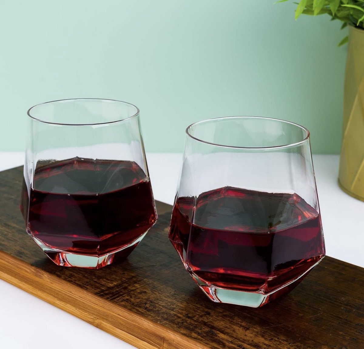 Glozini Juba Tumblerglazen - Set van 6 - Whisky glazen - Whiskyglazen - Whiskeyglas - TEKZEN