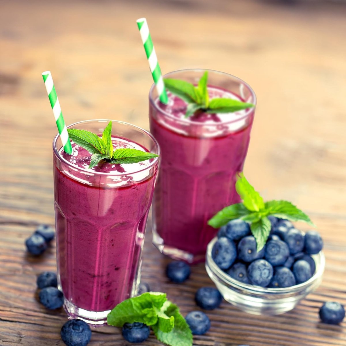 Glozini Longdrinkglazen - 470ml - Set van 6 - Smoothie Glas - Matcha Glas - TEKZEN