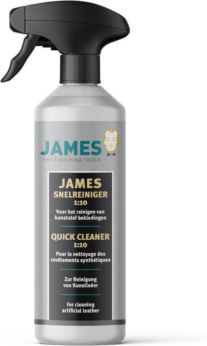James Snelreiniger - 500ml - Intensieve Interieurreiniger - Voor Kunststof Materialen & Kunstleer - TEKZEN