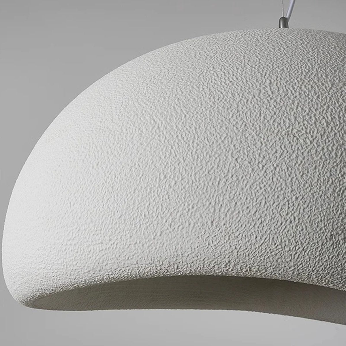 Kadirelli Hanglamp – Plafonniere Plafondlamp – Wabi Sabi – Japandi Hang Lamp – 40 CM – Wit – Slaapkamer Lamp – Hanglamp Eetkamer - TEKZEN