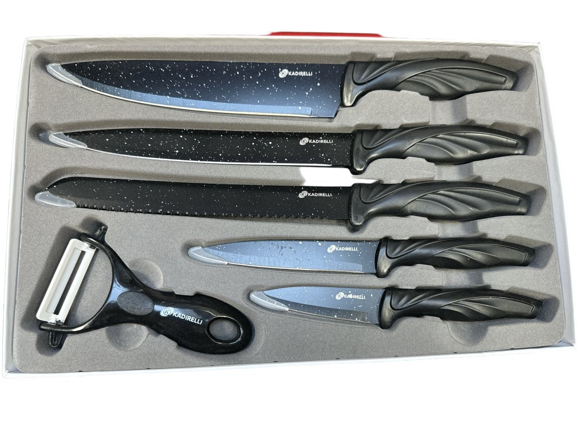 Kadirelli Messenset - 6 - delig - Zwart - TEKZEN