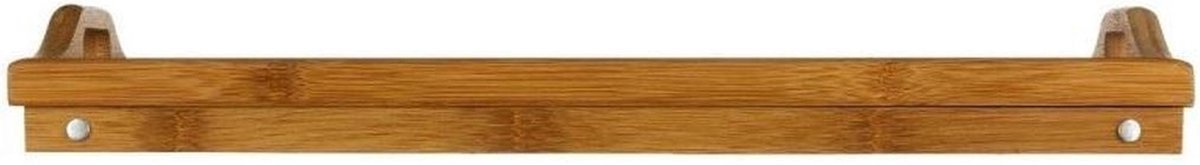 Kadirelli - Ontbijt op bed tafeltje/dienblad rechthoekig 52x27 cm bamboe - Serveerbladen, dienbladen & keukenbenodigdheden - TEKZEN