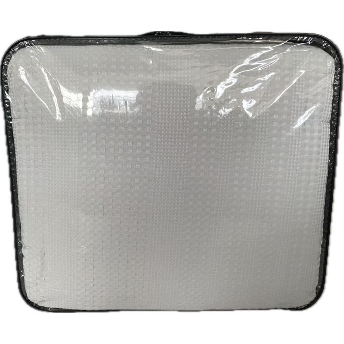 Lavella Afet Bedsprei Set, 3-delig, Grijs, 240x250 cm – achterzijde