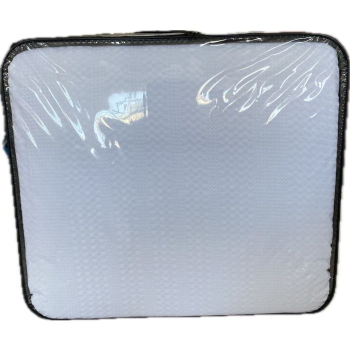 Lavella Afet Bedsprei Set, 3-delig, Wit, 240x250 cm – achterzijde