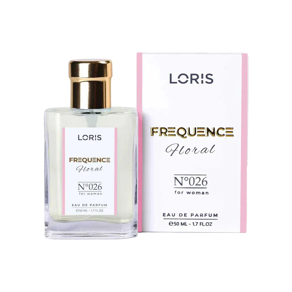 Loris Parfum Frequence Floral - 026 - Damesparfum - 50ML - Eau de Parfum - TEKZEN