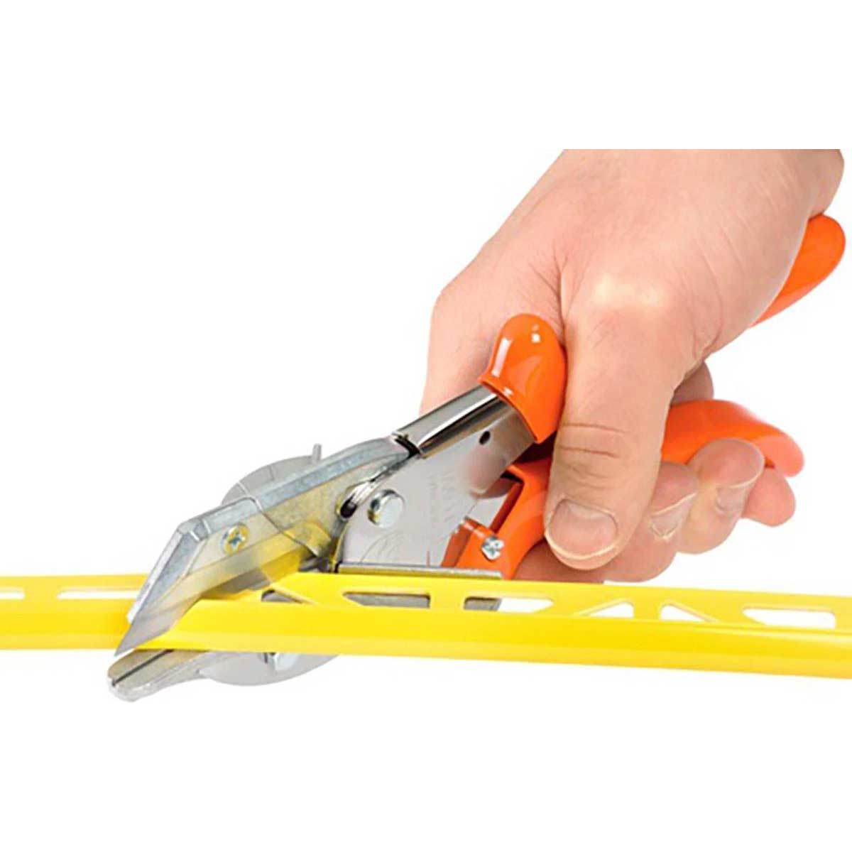 Maclean Plinten Verstekschaar - 45°t/m 135° - Plintenknipper - Plinten Kniptang - Plintenschaar - TEKZEN