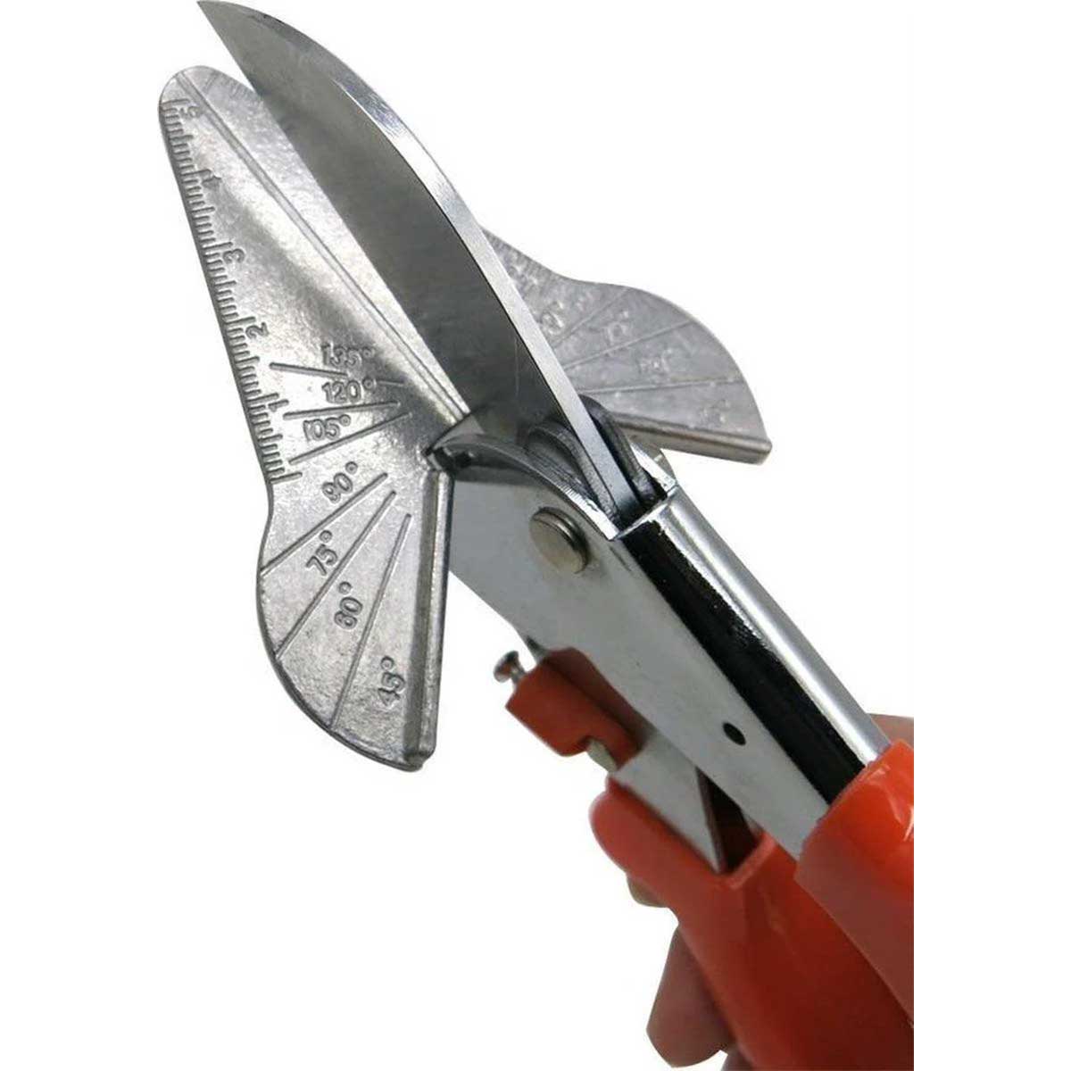 Maclean Plinten Verstekschaar - 45°t/m 135° - Plintenknipper - Plinten Kniptang - Plintenschaar - TEKZEN