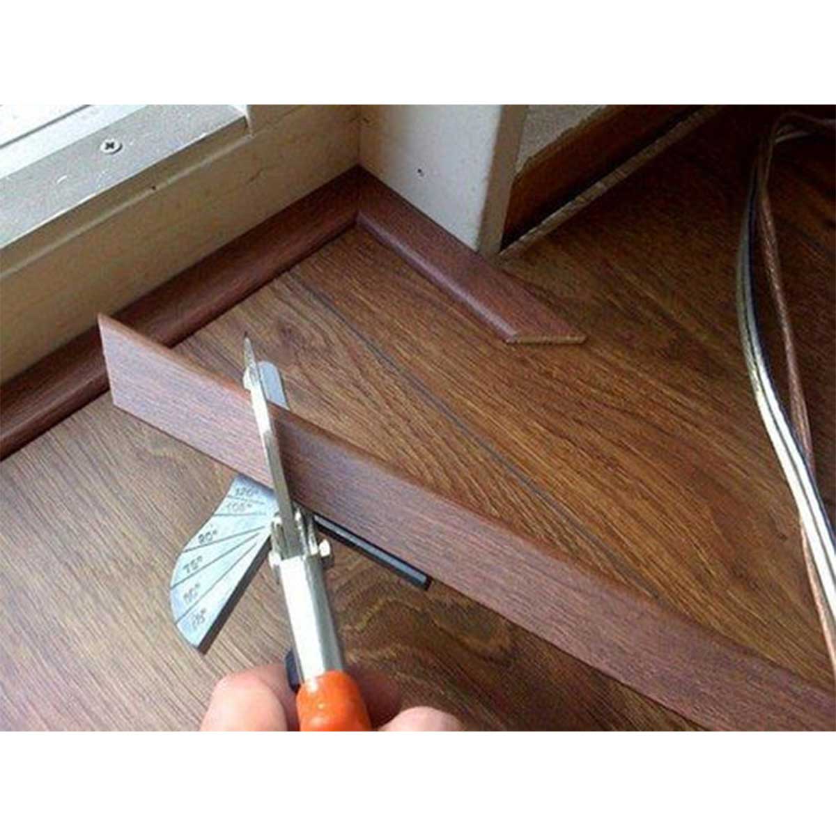 Maclean Plinten Verstekschaar - 45°t/m 135° - Plintenknipper - Plinten Kniptang - Plintenschaar - TEKZEN