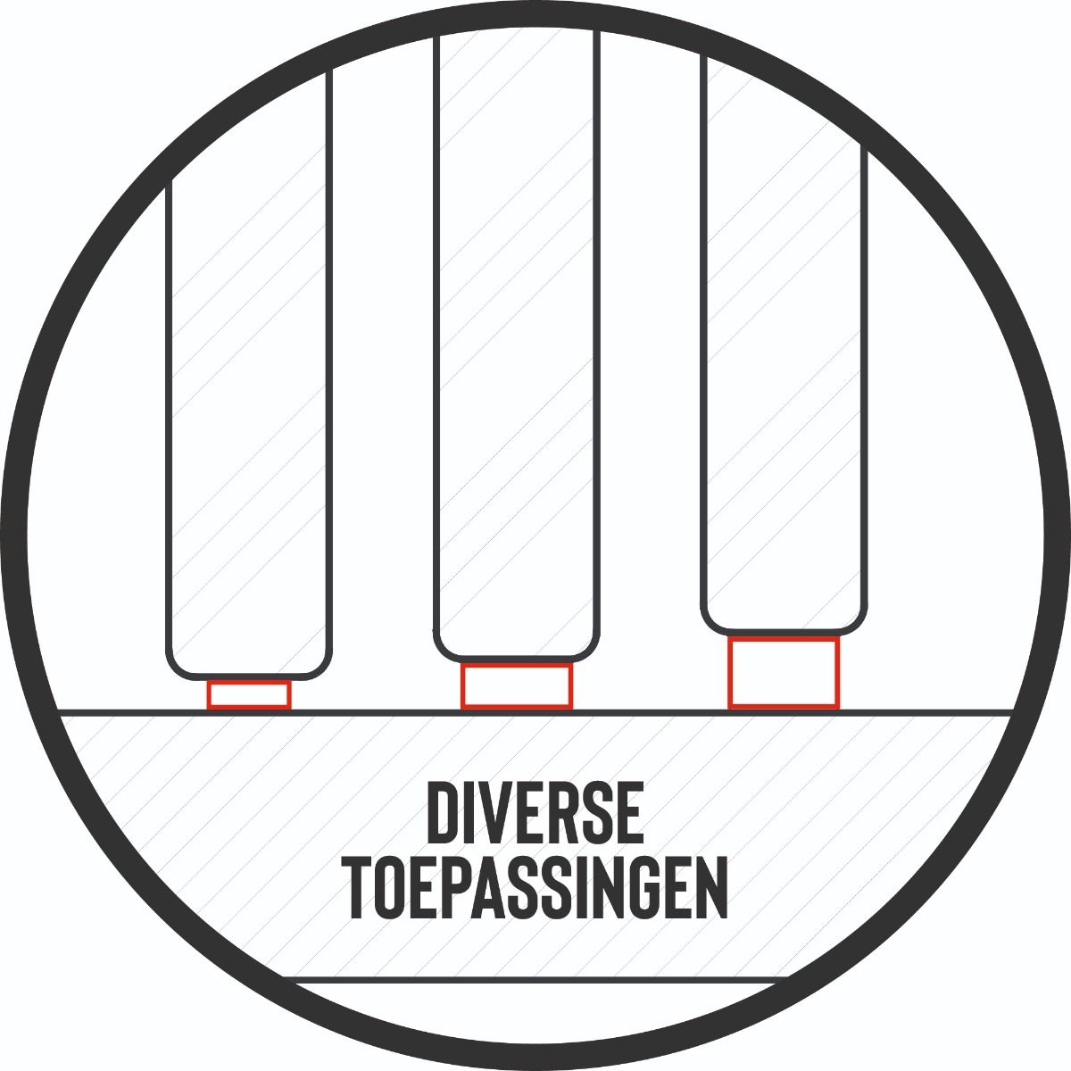 Maclean Zelfklevend Tochtband I - Profiel - PU Foam - Wit - 12mm x 6mm x 9m - Tochtstrip - TEKZEN